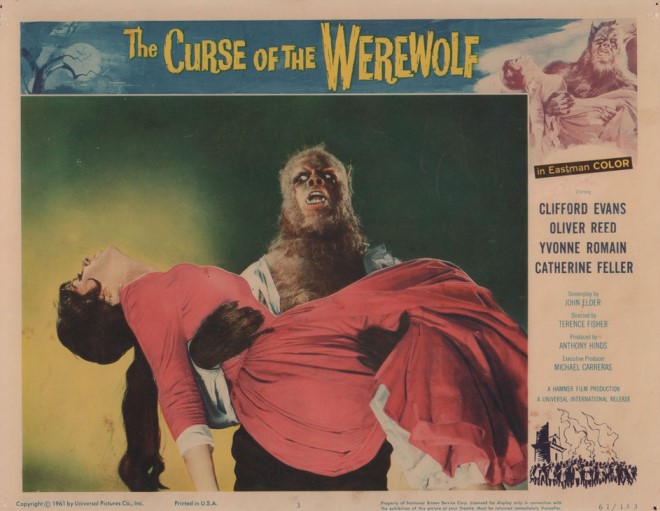 the curse of the werewolf 1961 poster