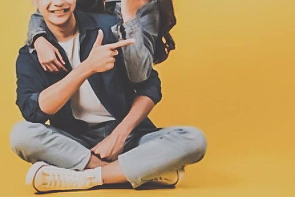 Alpha Loren: Smiling Leonardo and Ella