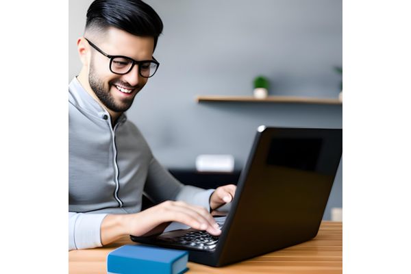 Adrian playing games on his laptop - You Are My One and Only Love