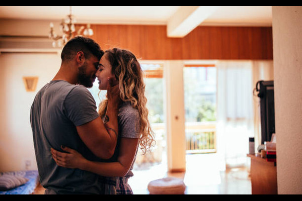 The Billionaire CEO's Runaway Wife Couple Kissing